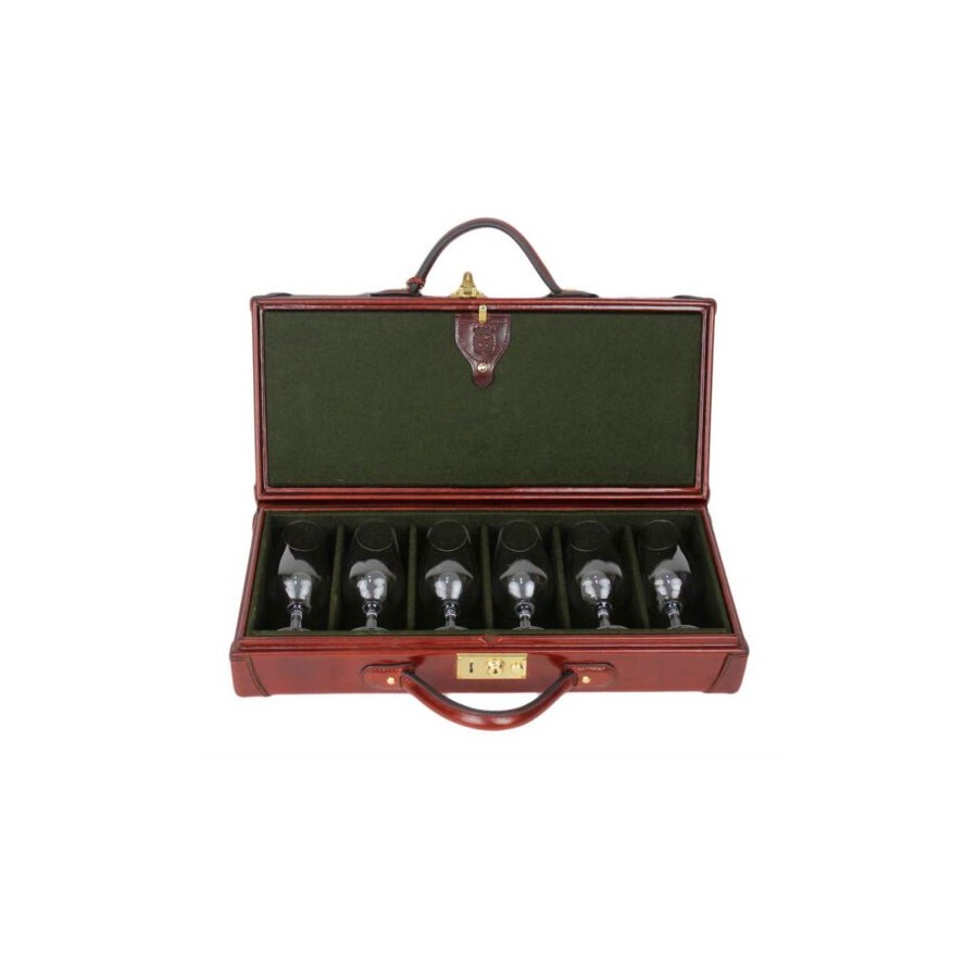 Mallette Coffret X Verres Vin Rey Pavon Beige